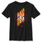 Boy's The Flash Triple Gold Logo T-Shirt
