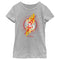 Girl's The Flash Triple Gold Logo T-Shirt