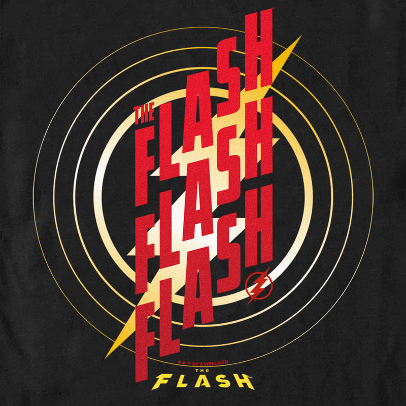 Men's The Flash Triple Red Logo T-Shirt