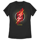Women's The Flash Triple Red Logo T-Shirt