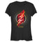 Junior's The Flash Triple Red Logo T-Shirt