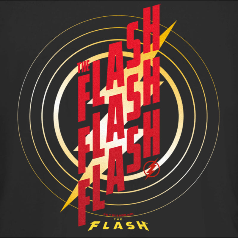 Junior's The Flash Triple Red Logo T-Shirt