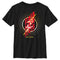Boy's The Flash Triple Red Logo T-Shirt