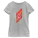 Girl's The Flash Triple Red Logo T-Shirt