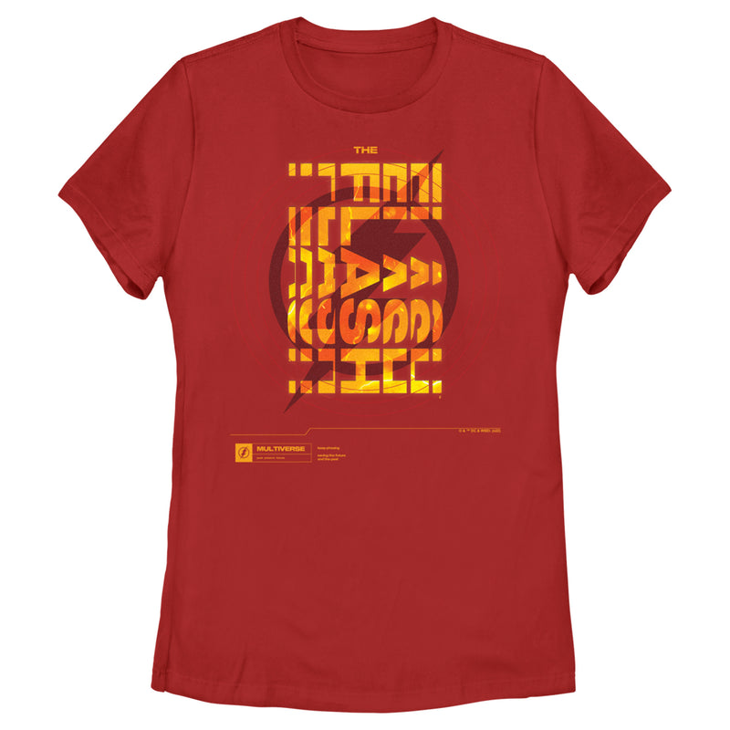 Women's The Flash File Logo T-Shirt