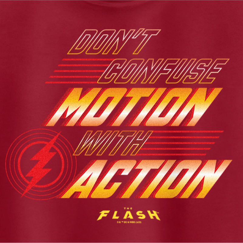 Junior's The Flash Don't Confuse Motion Racerback Tank Top