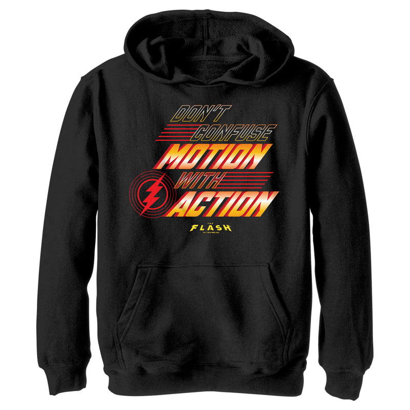 Boy's The Flash Don't Confuse Motion Pull Over Hoodie