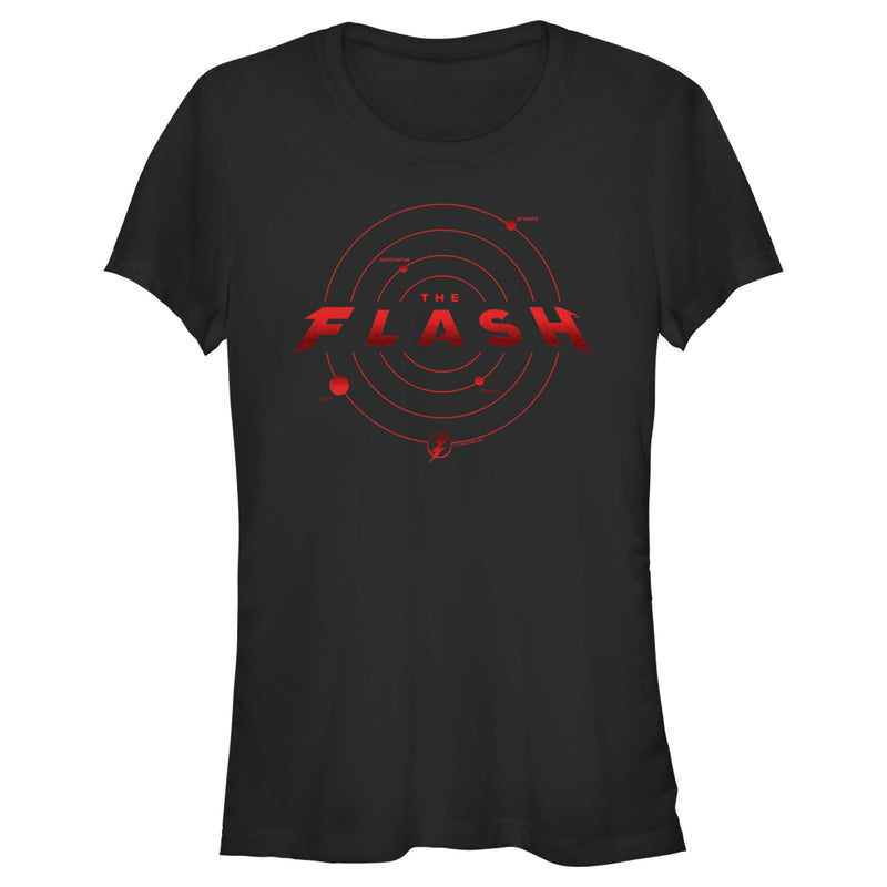 Junior's The Flash Multiverse Logo T-Shirt