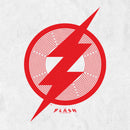 Men's The Flash Red Lightning Bolt Symbol T-Shirt