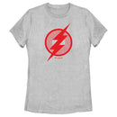 Women's The Flash Red Lightning Bolt Symbol T-Shirt