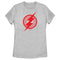 Women's The Flash Red Lightning Bolt Symbol T-Shirt