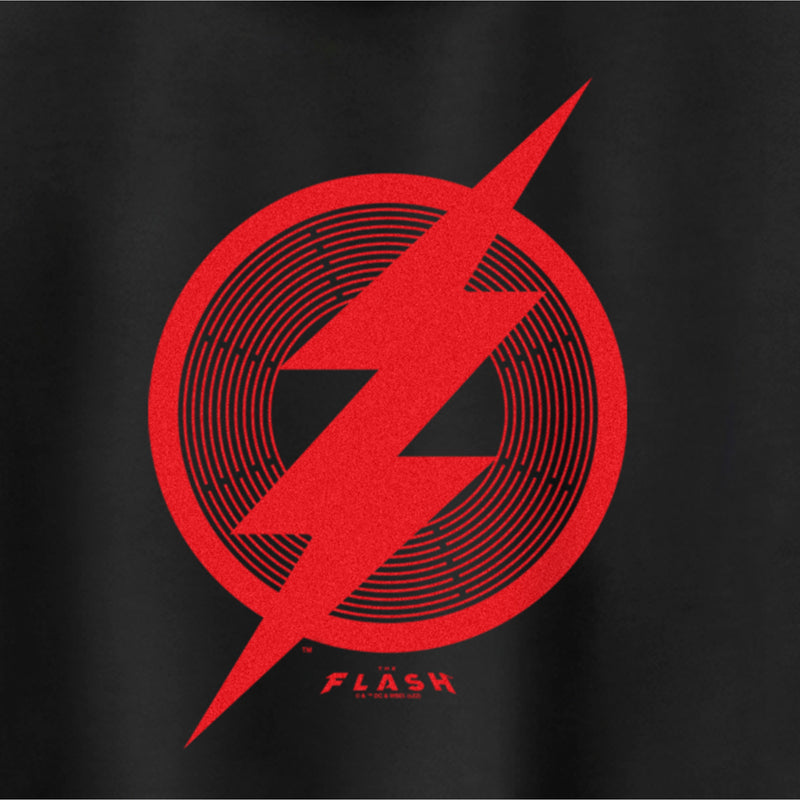 Junior's The Flash Red Lightning Bolt Symbol Racerback Tank Top