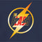 Junior's The Flash Gold Lightning Emblem T-Shirt