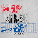Junior's The Flash Superheroes Silhouettes T-Shirt