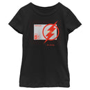 Girl's The Flash Saving the Future and the Past Lighting Bolt T-Shirt