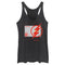 Women's The Flash Saving the Future and the Past Lighting Bolt Racerback Tank Top