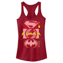 Junior's The Flash Justice Heroes Logo Racerback Tank Top