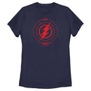 Women's The Flash Time Travel Lightning Bolt T-Shirt