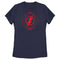 Women's The Flash Time Travel Lightning Bolt T-Shirt