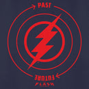 Women's The Flash Time Travel Lightning Bolt T-Shirt