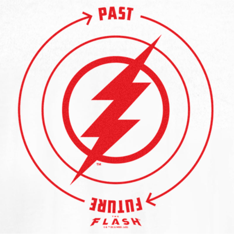 Junior's The Flash Time Travel Lightning Bolt T-Shirt