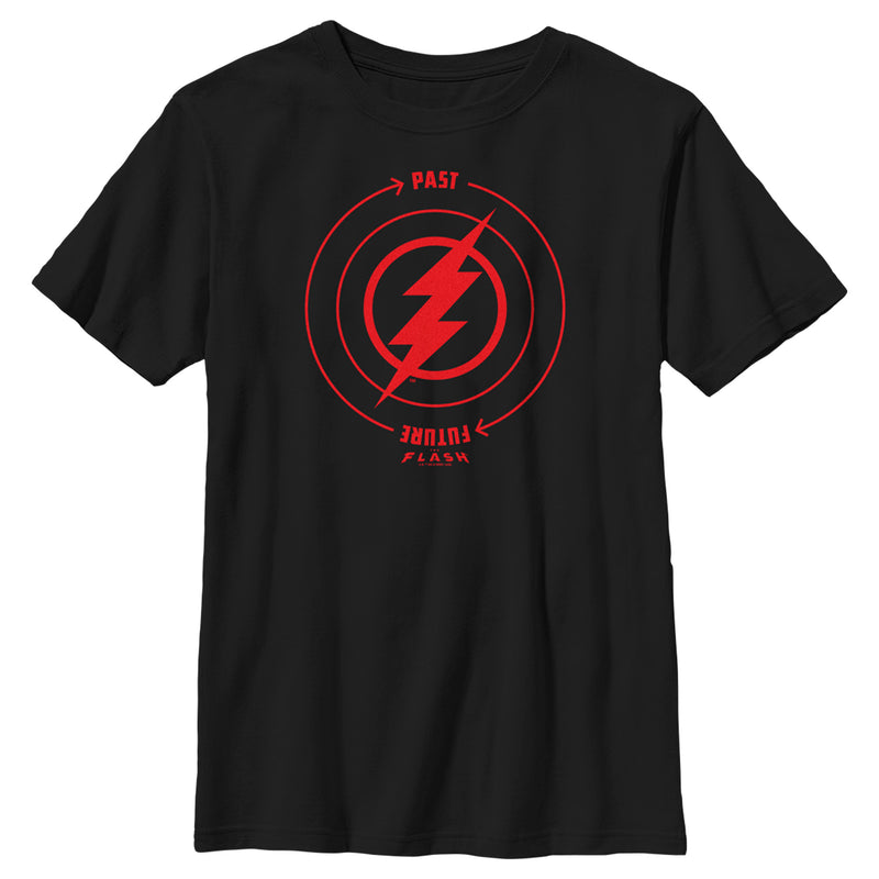 Boy's The Flash Time Travel Lightning Bolt T-Shirt