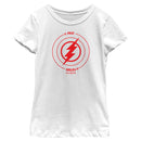 Girl's The Flash Time Travel Lightning Bolt T-Shirt