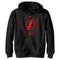 Boy's The Flash Time Travel Lightning Bolt Pull Over Hoodie