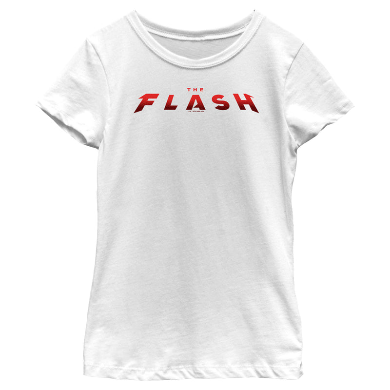 Girl's The Flash Movie Official Logo T-Shirt