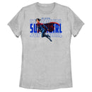Women's The Flash Supergirl Sky Flight T-Shirt