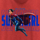 Women's The Flash Supergirl Sky Flight Racerback Tank Top