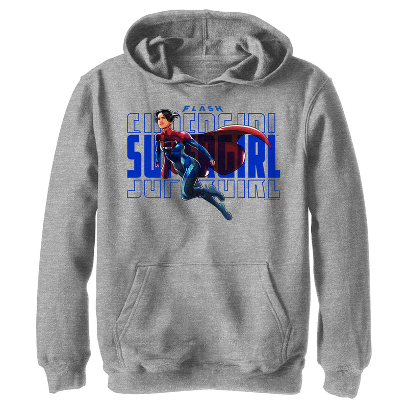 Boy's The Flash Supergirl Sky Flight Pull Over Hoodie