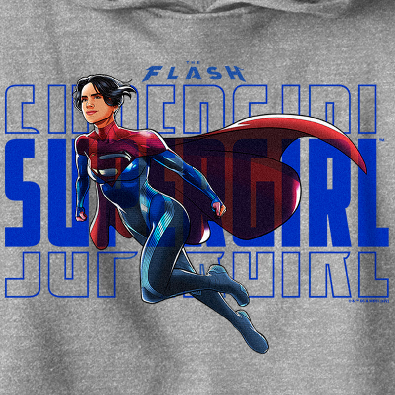 Boy's The Flash Supergirl Sky Flight Pull Over Hoodie