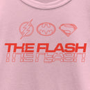 Girl's The Flash Heroes Classic Emblems T-Shirt