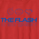 Boy's The Flash Heroes Classic Blue Emblems T-Shirt