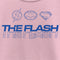 Girl's The Flash Heroes Classic Blue Emblems T-Shirt