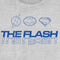 Junior's The Flash Heroes Classic Blue Emblems T-Shirt