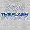 Women's The Flash Heroes Classic Blue Emblems T-Shirt