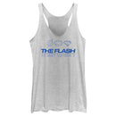 Women's The Flash Heroes Classic Blue Emblems Racerback Tank Top