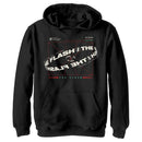 Boy's The Flash Multiverse Curved Logo Pull Over Hoodie