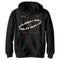 Boy's The Flash Multiverse Curved Logo Pull Over Hoodie