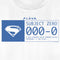 Women's The Flash Supergirl Subject Zero Blue T-Shirt