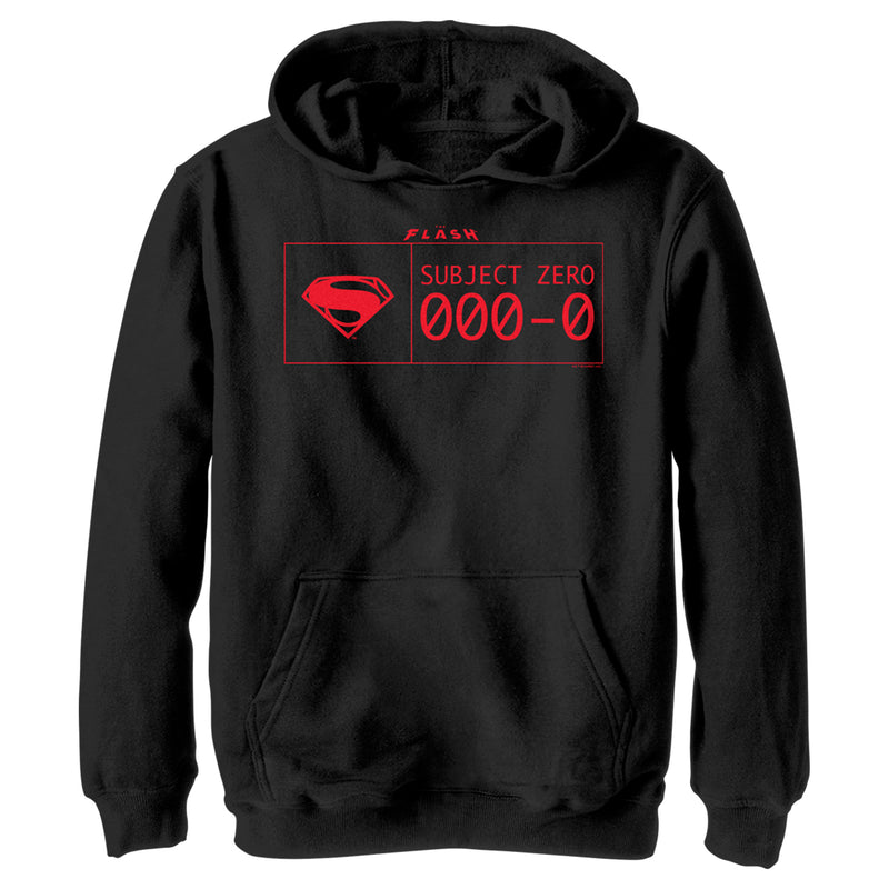 Boy's The Flash Superman Subject Zero Pull Over Hoodie