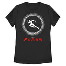 Women's The Flash Speedster Barry Allen Silhouette T-Shirt
