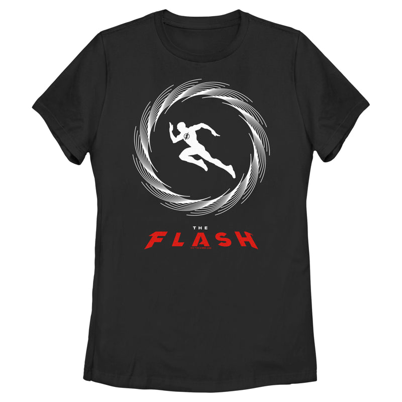 Women's The Flash Speedster Barry Allen Silhouette T-Shirt