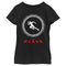 Girl's The Flash Speedster Barry Allen Silhouette T-Shirt