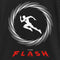 Girl's The Flash Speedster Barry Allen Silhouette T-Shirt