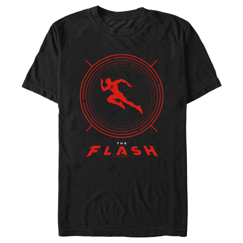 Men's The Flash Speedster Red Silhouette T-Shirt