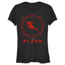 Junior's The Flash Speedster Red Silhouette T-Shirt