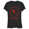 Junior's The Flash Speedster Red Silhouette T-Shirt
